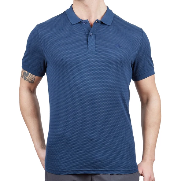 Erkek Polo Yaka Tişört - Roc - Indigo (600603)