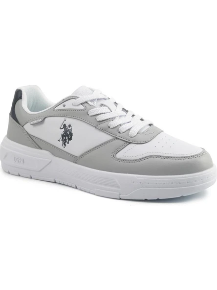U.S.POLO ASSN REKE 5PR BEYAZ COMFORT CASUAL ANATOMİK SPOR AYAKKABISI - Resim 5