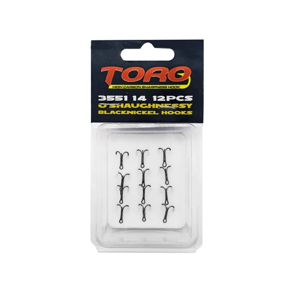 Protackle Üçlü İğne Siyah Nikel 12'li No:14 (3551) ürün görseli 1