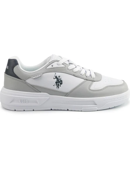 U.S.POLO ASSN REKE 5PR BEYAZ COMFORT CASUAL ANATOMİK SPOR AYAKKABISI - Resim 4