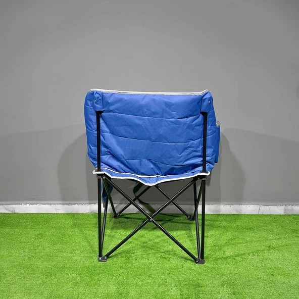 Argeus Balcony Comfort Katlanabilir Kamp Sandalyesi Mavi - 4