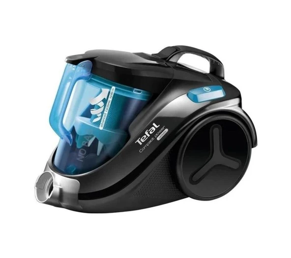 Tefal TW3751 Compact Power Cyclonic 750 W Toz Torbasız Süpürge Mavi