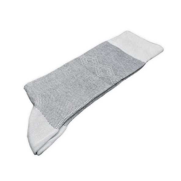 Bambu Erkek Çorabı - Tumaniş - Gri (17104-R6) - Resim 3