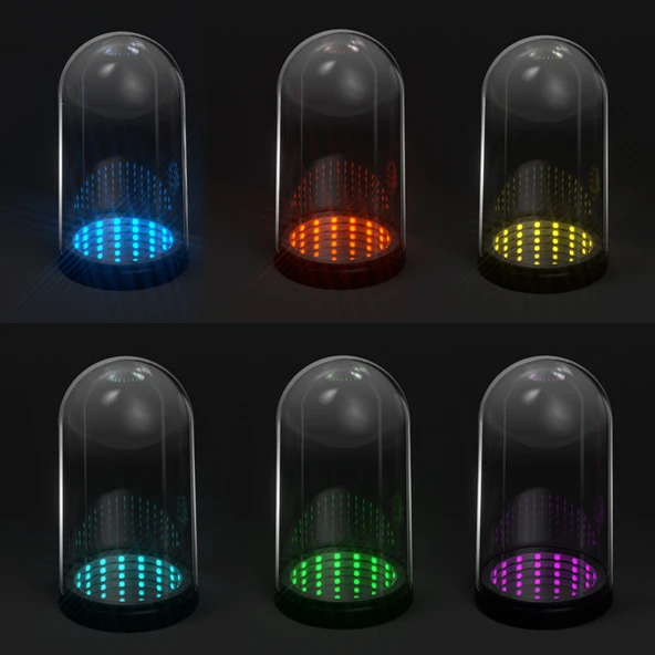 Konsol Plus Işıklı Figür Standı Gece Lambası DOBE TY-3803 - Resim 7