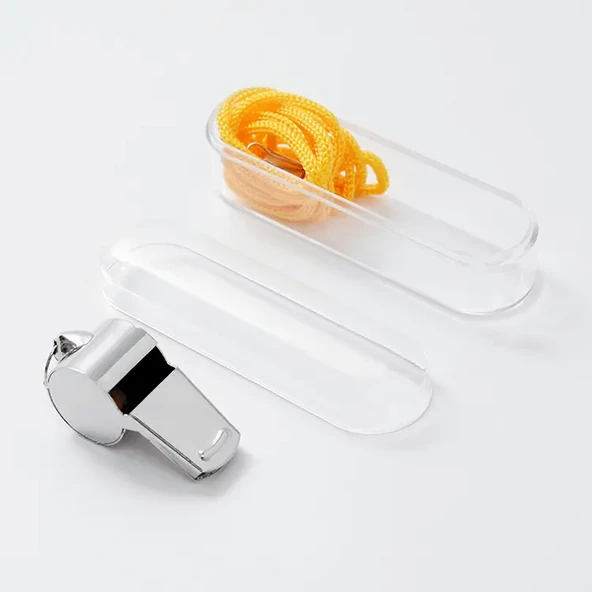 Argeus Yüksek Desibel Metal Acil Durum/Hakem Düdüğü Büyük - 5