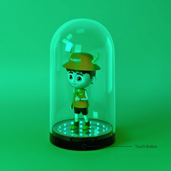 Konsol Plus Işıklı Figür Standı Gece Lambası DOBE TY-3803 ürün görseli