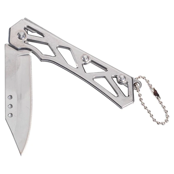 3839 İthal Cep Çakısı Büyük Parlak Beyaz - 4