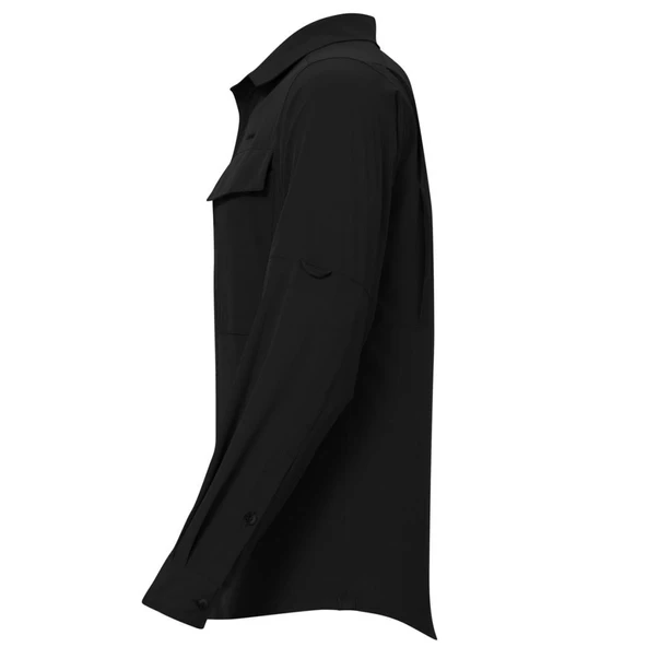 Alpinist Natriks Uzun Kollu Erkek Gömlek Siyah (600702) - 3