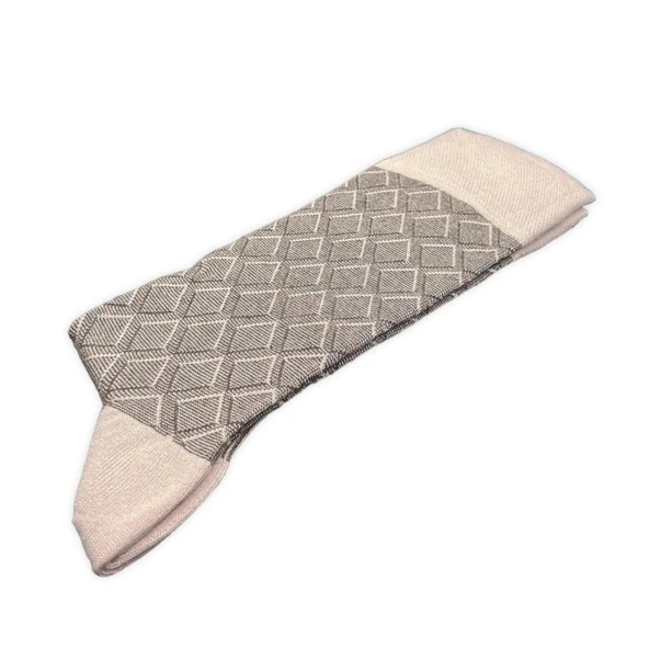 Pro Çorap G.Poti Bambu Erkek Çorabı Krem (17005-R3) - Resim 3