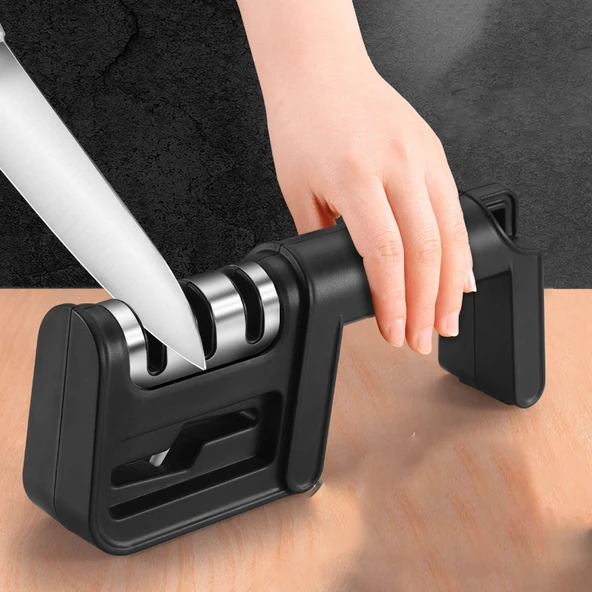 Lazoğlu 4 Kademeli Elmas Taşlı Bıçak Bileme Büyük ürün görseli