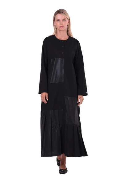 İnvee peç elbise siyah 7157 ürün görseli