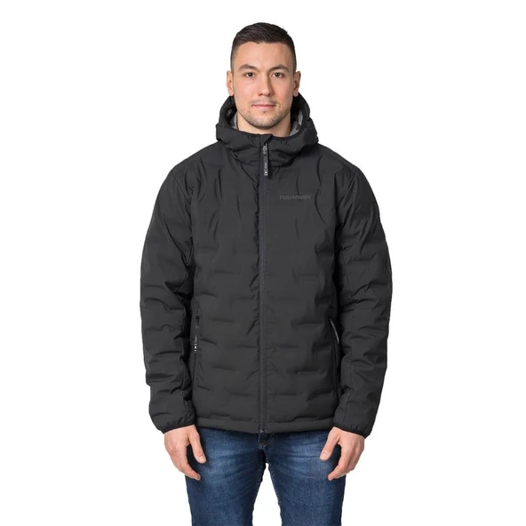 Hannah Zazu Erkek Kaz Tüyü Mont Graphite - 3