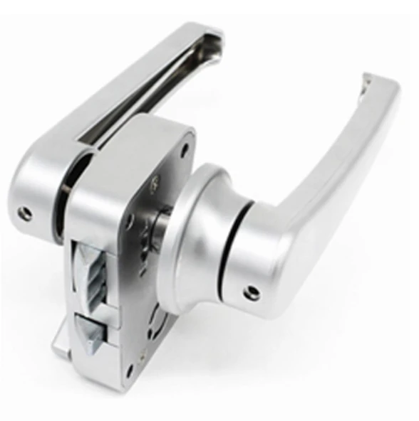 Sensation Karavan Tuvalet Banyo Kapı Kolu (Kilitli) Gümüş ürün görseli