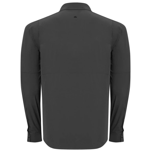 Alpinist Natriks Uzun Kollu Erkek Gömlek Antrasit (600702) - 4