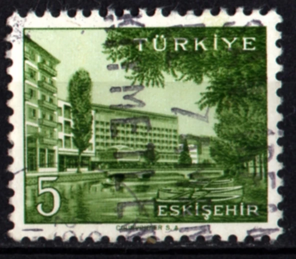 EABİ-1958-1960 Memleket Şehirleri Eskişehir (tp0329) ürün görseli