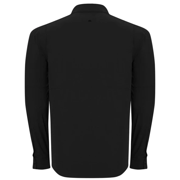 Alpinist Natriks Uzun Kollu Erkek Gömlek Siyah (600702) - 4