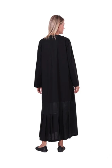 İnvee peç elbise siyah 7157 - Resim 4