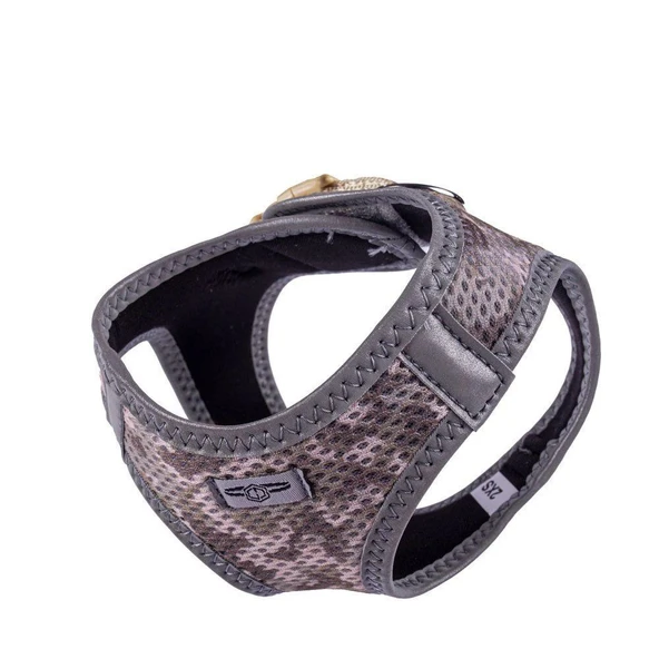 Doggie Havalı Dokuma Reflektörlü Küçük Irk Göğüs Tasması Camo 26-30 cm(ARG-2XS) - 4