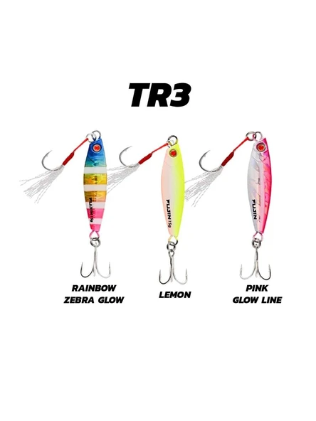 Fujin Jig-X Trio 3lü Micro Jig Yem  TR3 15 Gr ürün görseli