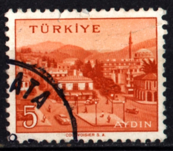 EABİ-1958-1960 Memleket Şehirleri Aydın (tp0328) ürün görseli