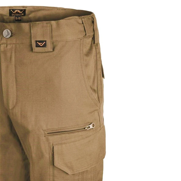 Taktikal Outdoor Erkek Pantolon - Vav Tactec 13 Camel - Resim 4