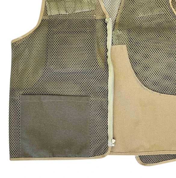 Savex Fileli Kum Avcı Yeleği (27160) - 5