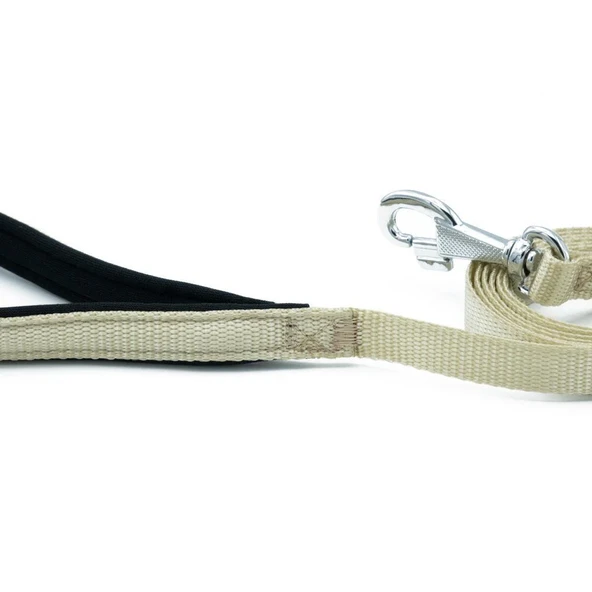 Doggie Konfor Dokuma Gezdirme Kayışı Haki 1.5*160 Cm (DGZT-15) - 3