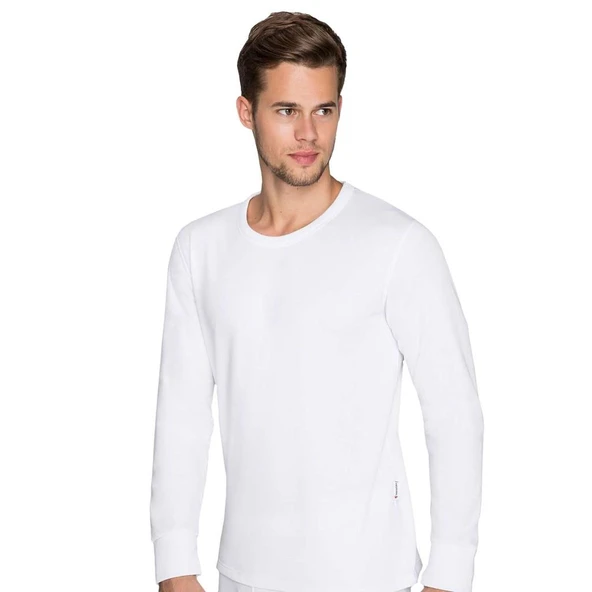 Yetişkin Termal İçlik - Thermoform - Active Ribana - Beyaz - 4