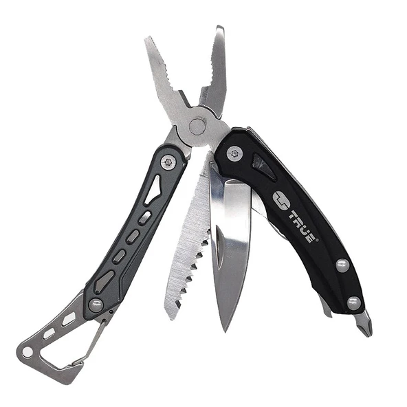 True Utility Seven Çakılı Pense Siyah - 3