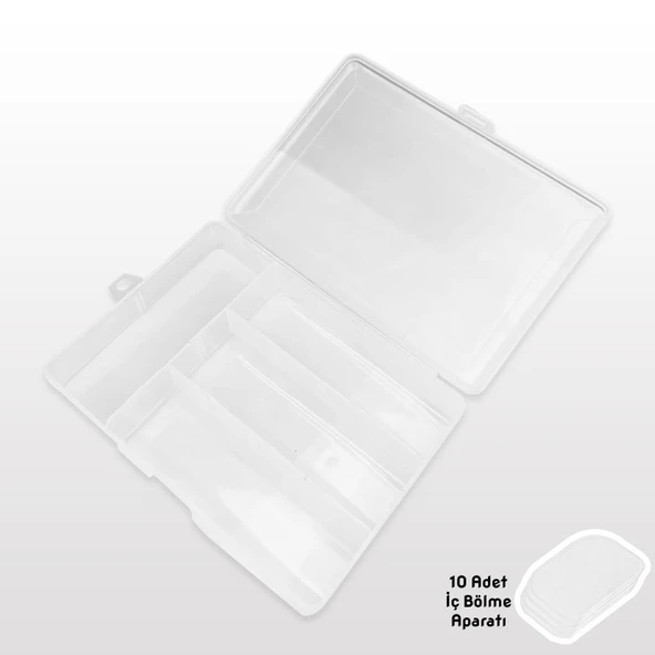 Fishack Balıkçı Silikon Yem ve Malzeme Kutusu (SH-010) - 2