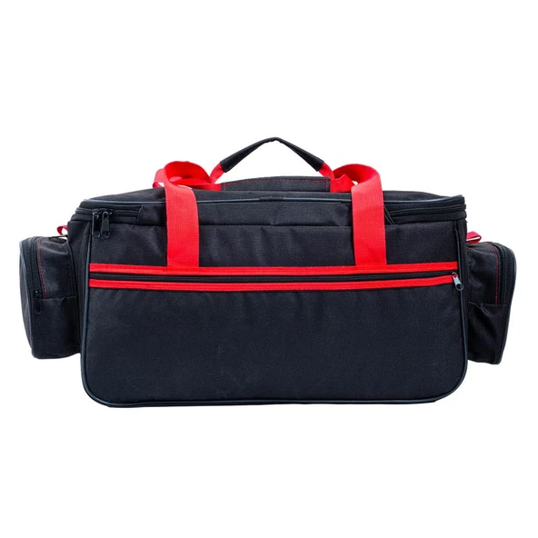 Çok Amaçlı Malzeme Çantası - Büyük - Siyah - 35021 - Balıkçı Çantası - Seyahat Çantası - 2