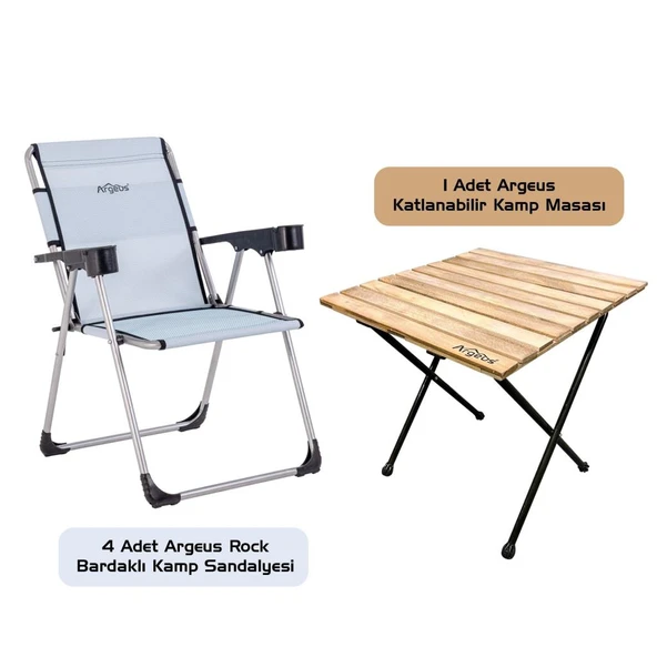 Argeus Skydome 4 Kişilik 3 Mevsim Kamp Çadırı Seti - 4