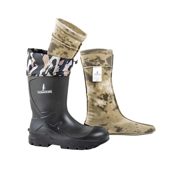 Polar Çizme Çorabı - Kamuflaj - Termal - Thermoking - 4