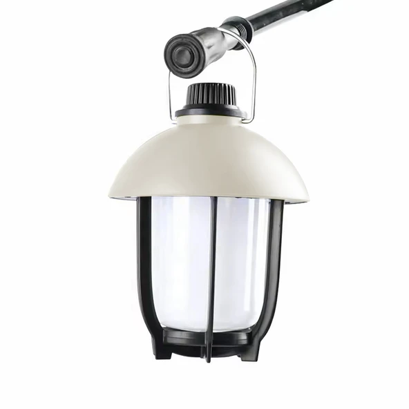 Panther USB Şarjlı Kamp Lambası Krem - Resim 2