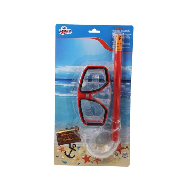 Vardem Dalış Maskesi ve Şnorkel Seti Kırmızı (SMG-M38S30) - 2