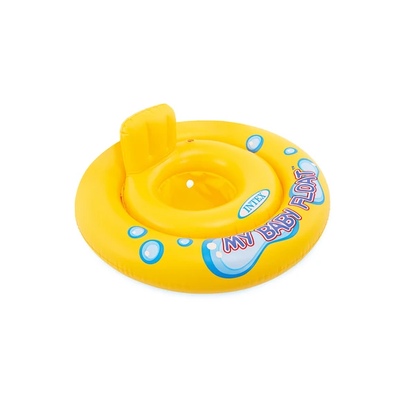 Oturaklı Bebek Flatöru - Intex - Sarı - 70 cm (56585)