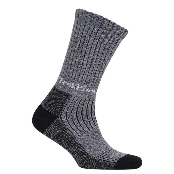 Termal Çorap -Trekking - Thermoform - Antrasit - Resim 2