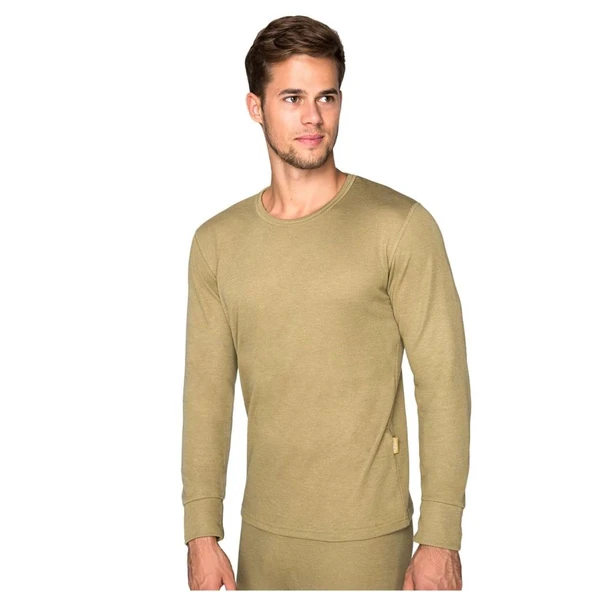 Yetişkin Termal İçlik - Thermoform - Active Ribana - Kum - 3