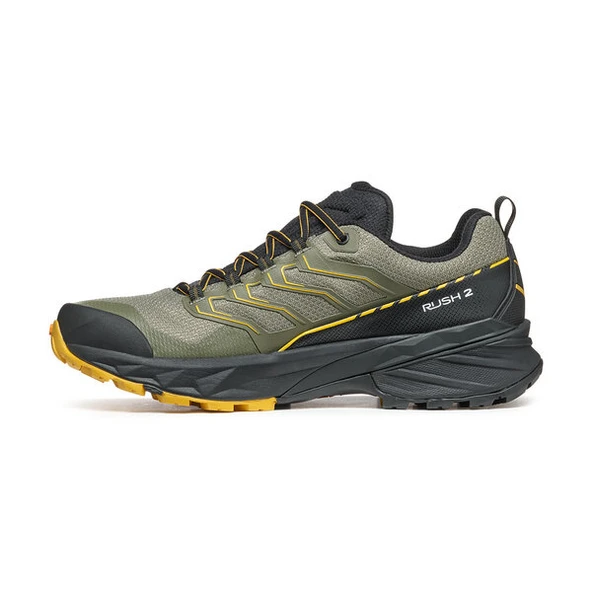 Scarpa Rush 2 Gore-Tex Koşu Ayakkabısı Cosmic Moss-Sulphur - 3