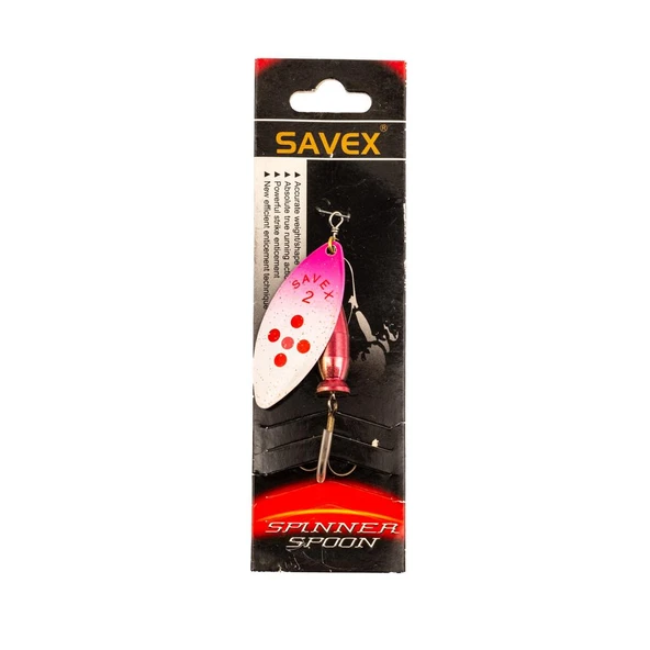 Turna Levrek Alabalık Döner Olta Kaşık - Alp Long - Pembe/Kırmızı - No:2/20GR - Resim 2