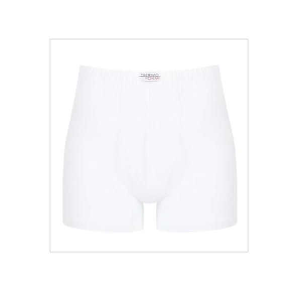 Bambu Erkek Boxer Short - Thermoform - Beyaz - 2