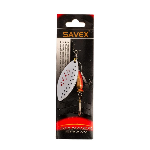 Turna Levrek Alabalık Döner Olta Kaşık - Alp Long - Ladybug/Gümüş - No:2/20GR - Resim 2