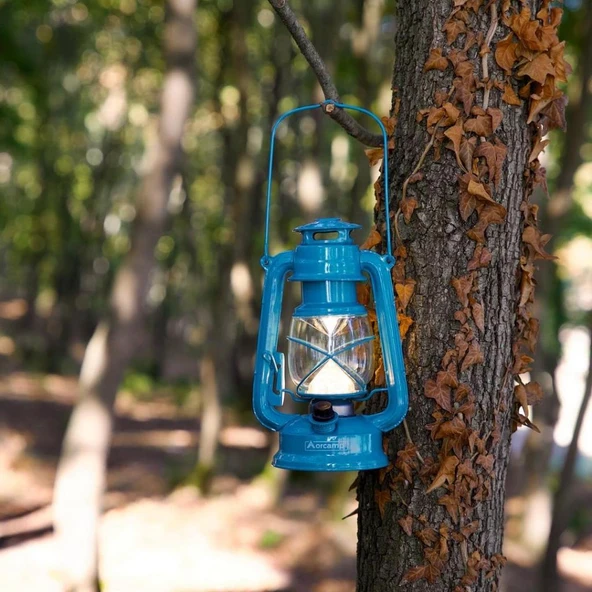 Retro Gemici ve Kamp Lambası - Orcamp - Mavi (OUT-4210) ürün görseli