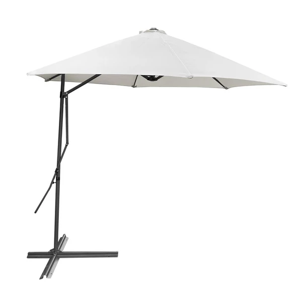 Argeus Yandan Kollu Katlanabilir Bahçe ve Balkon Şemsiyesi Krem - Resim 3