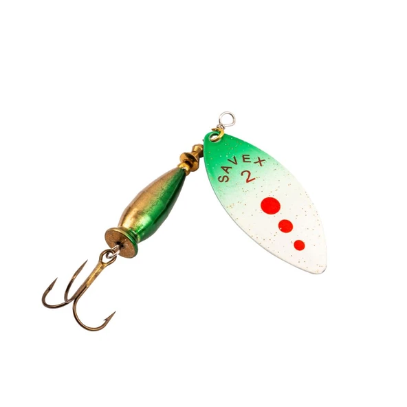 Turna Levrek Alabalık Döner Olta Kaşık - Alp Long - Yeşil/Kırmızı - No:2/20GR ürün görseli