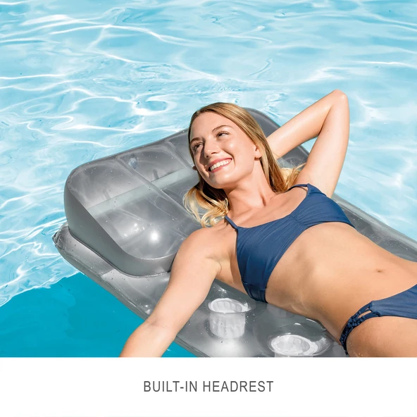 Şişme Havuz Deniz Yatağı - Bardaklıklı - Gümüş (58894) - 3