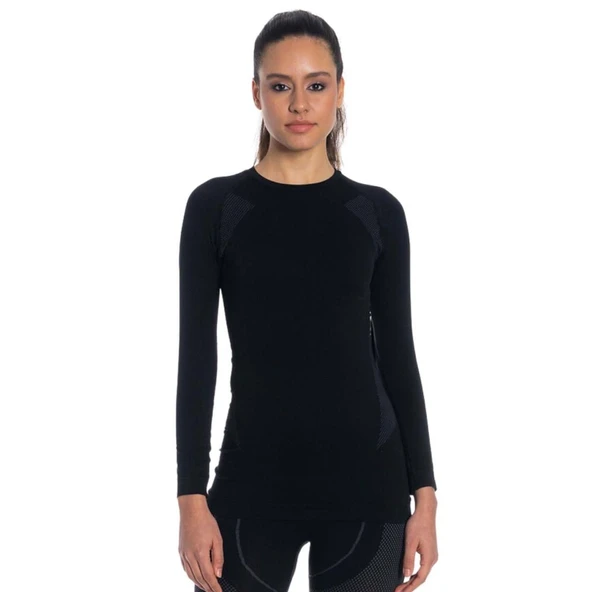 Termal Üst İçlik - Extreme - Kadın - Thermoform - Siyah - 2