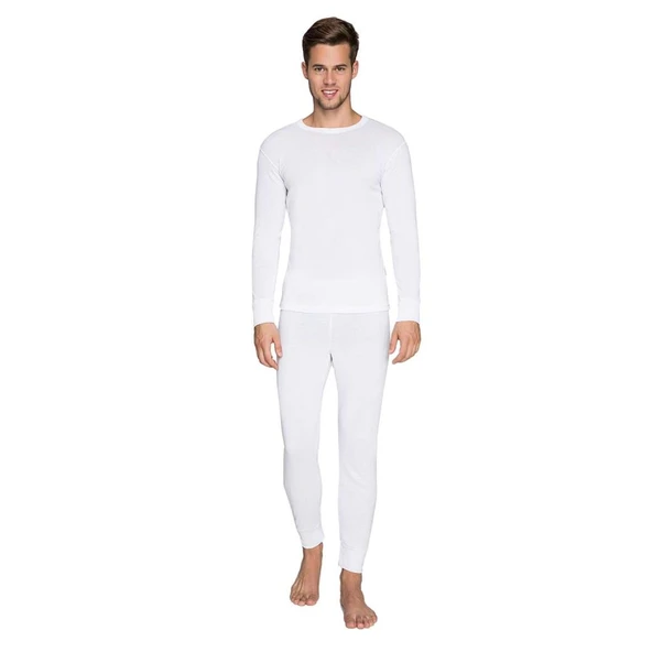 Yetişkin Termal İçlik - Thermoform - Heavy - Unisex - Beyaz - 3