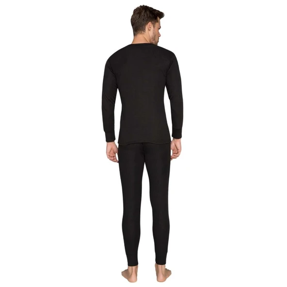 Yetişkin Termal İçlik - Thermoform - Heavy - Unisex - Siyah - 3
