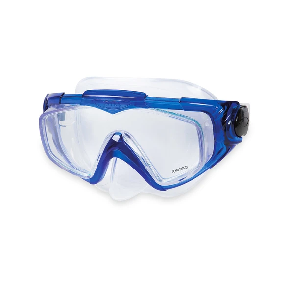 Profesyonel Yüzücü Gözlüğü ve Şnorkel Seti - Intex - Silikon - (55962) - 2